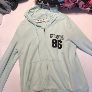 PINK teal jacket